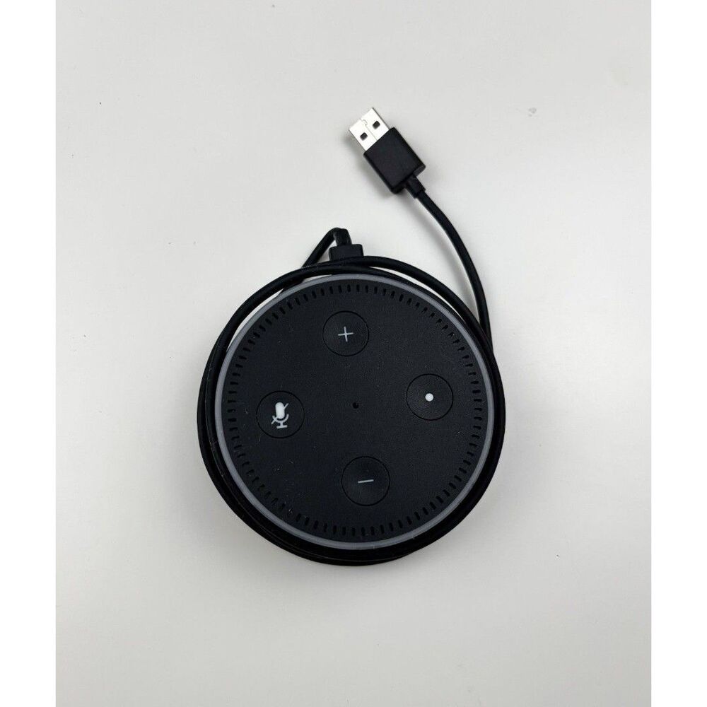 Amazon Echo Dot 2nd Gen RS03QR Smart Wireless Speaker & Cord WORKS